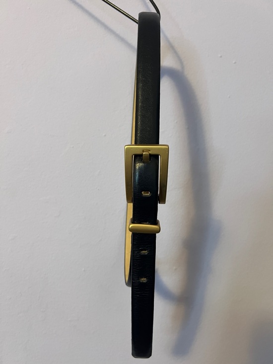 Cipriani Accessories - CIPRIANI Italian Calfskin Belt with Gold Buckle